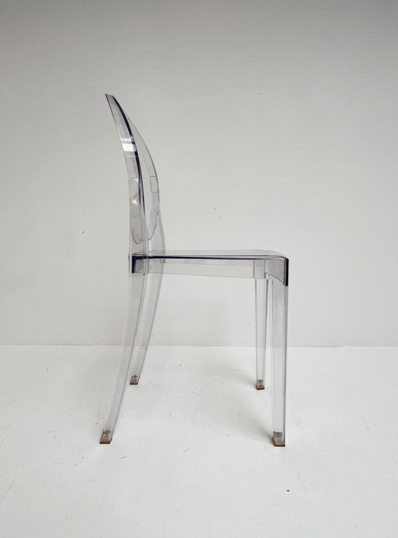 Image 1 of Set of 6 Victoria Ghost chairs by Philippe Starck for Kartell, after 2000