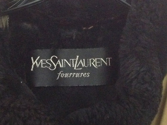 Image 1 of Cappotto lungo in doppia pelliccia di Yves Saint Laurent