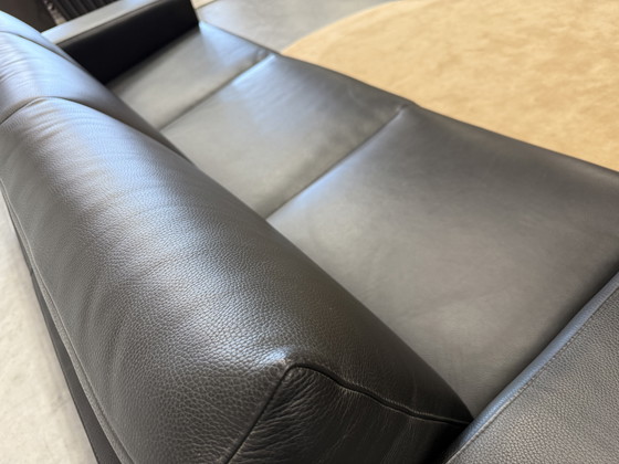 Image 1 of Canapé Pode Senso en cuir noir 235