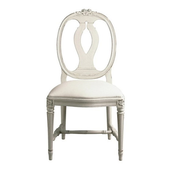 Image 1 of Sedie da pranzo GUSTAVIAN in legno di rosa intagliato a mano svedese (6 pezzi)