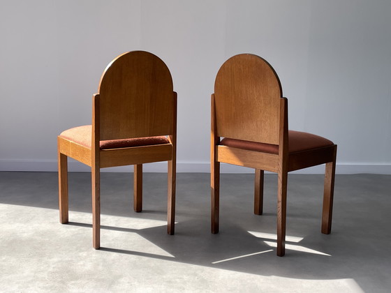 Image 1 of Chaises de l'École d'Amsterdam, Pays-Bas, années 1920
