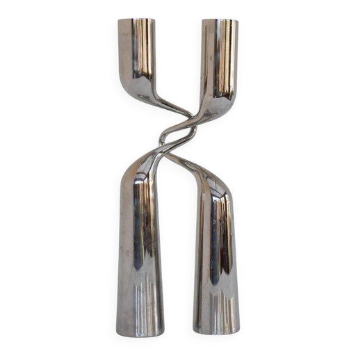 Skulpturale Kerzenhalter, „Tango/Double“, modernes dänisches Design von Mikaela Dörfel