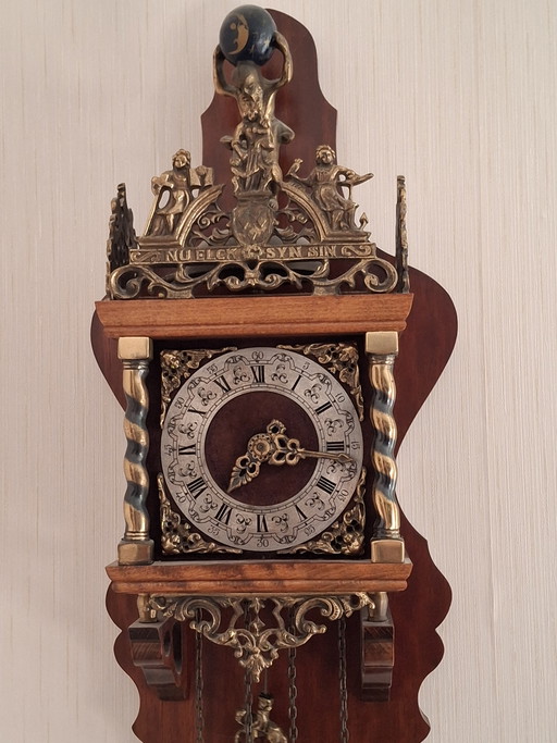 Precioso reloj Zaanse WUBA (Warmink). Completo y en funcionamiento.