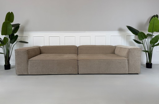 Bolia Cosima Bank Beige Cord Stoff Bank große Ecke