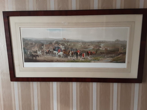Engels jachttafreel van C.R Stock