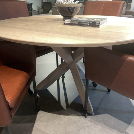 Image 1 of BKS Meubelen 5019 Join eettafel - Ø140