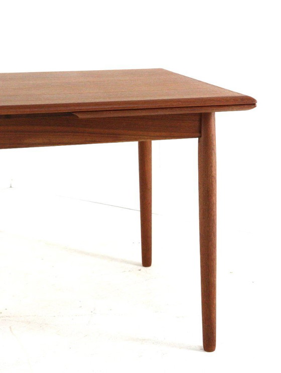 Image 1 of Deense verlengbare rechthoekige eettafel 'Siem' vintage teak