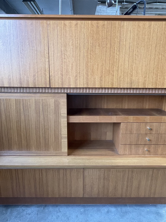 Image 1 of Vintage Swedish Wall Unit / Highboard - Royal Board 1970's