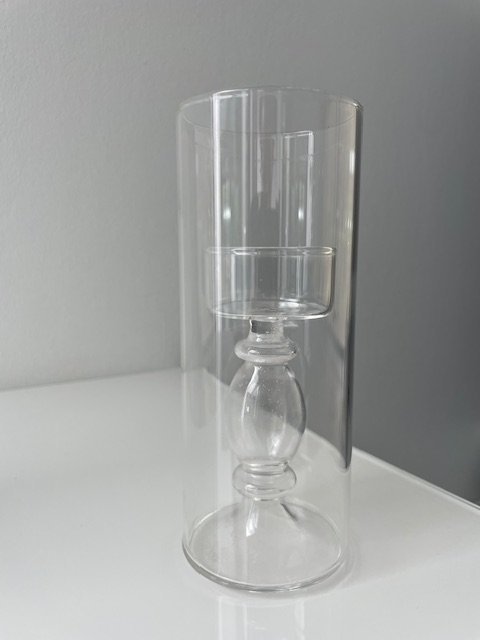 Image 1 of Set of 2 Serax "Tube" Windlights/Vases - design René Barba