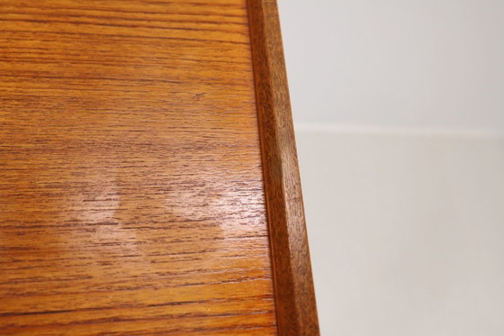 Credenza scandinava mini in teak, Danimarca anni '60, Credenze, Legno, Metallo, Marrone, Mid Century Modern (foto 5 di 9)