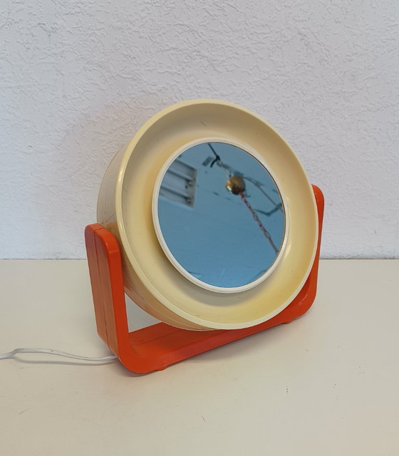 Allibert Sixties Miroir De Maquillage Double Avec Éclairage – Glass, Plastic (photo 6 of 8)
