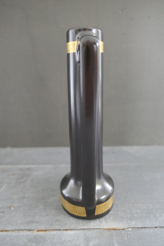 Image 1 of Keralux Boch Frères België vaas Ernest D'Hossche