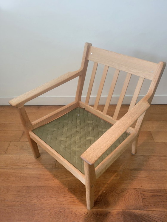 Image 1 of Vintage GE 256 fauteuil van Hans J. Wegner voor Getama