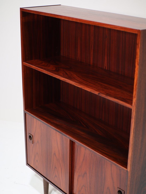 Image 1 of Bibliothèque à portes en palissandre, style danois vintage