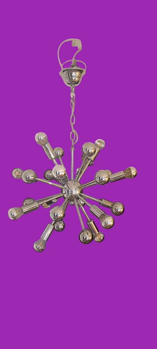Sputnik Lamp Vintage Chandelier Lamp Space Age Sputnik