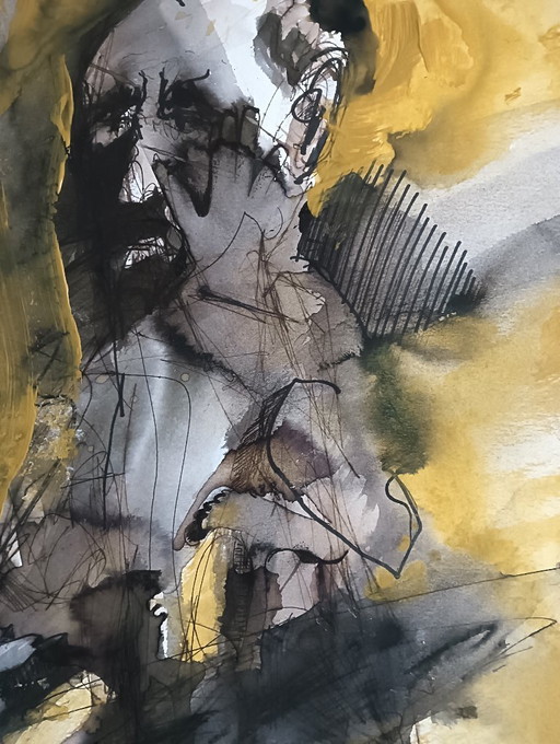 Rob Jacobs – schilderijen tekeningen, Paper