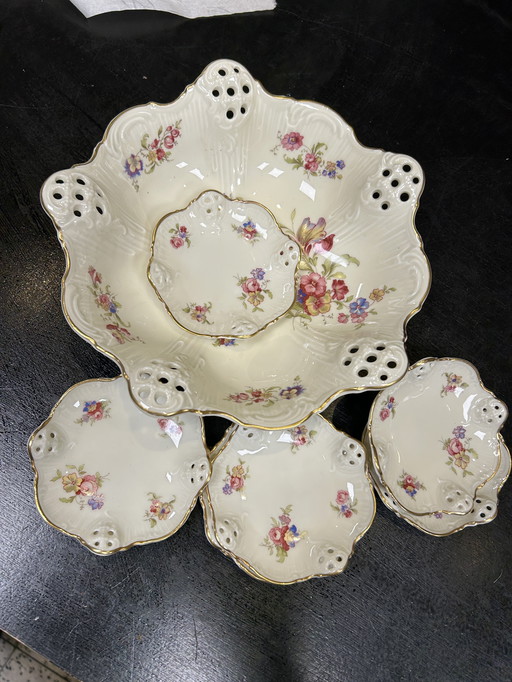 Elegante Rosenthal Molière serveerset