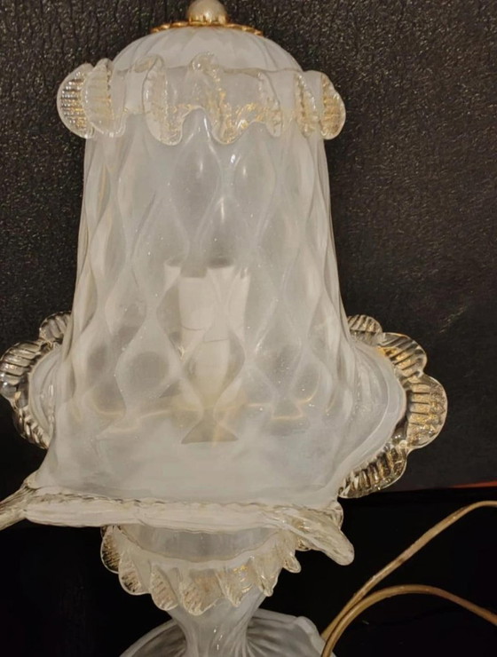 Image 1 of set de lampes  de Murano champignon