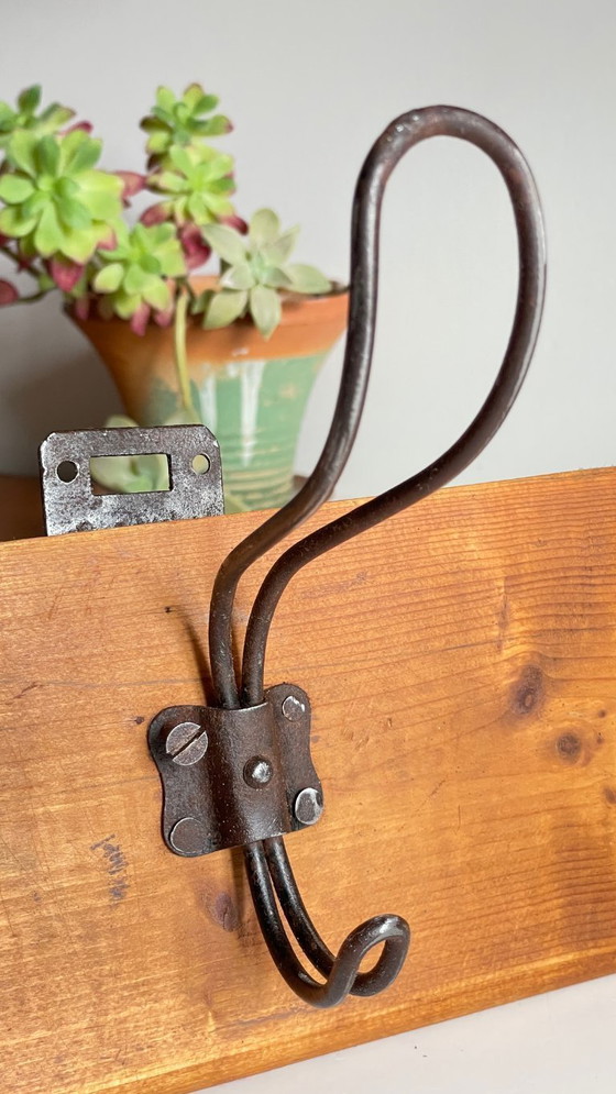 Image 1 of VINTAGE SCHOOL COAT RACK