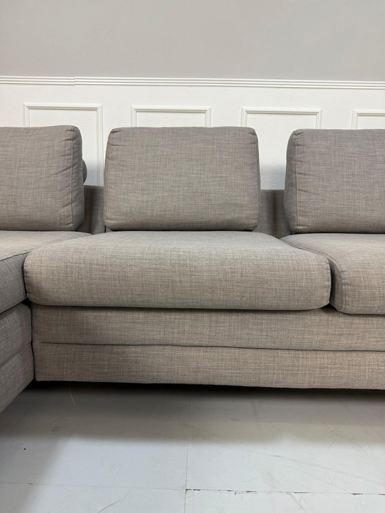 Image 1 of Bolia Scandinavia Sofa Designer Gray Fabric Couch Corner Sofa