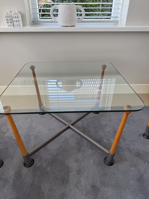 2x Salon tafel + 2x reflex 1 & 2 stoel designer: PETER OPSVIK