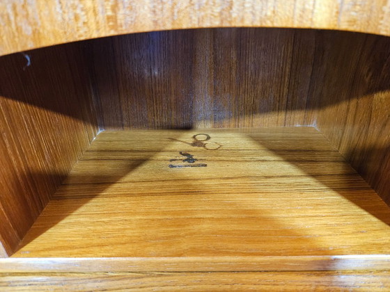 Image 1 of Sekretär / Teakholz-Frisiertisch, dänisches Design, 1960er Jahre.