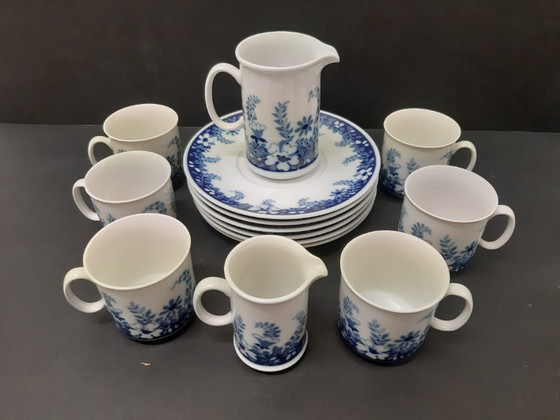 Image 1 of Coffee set with milk container / 6 plates/ "Žosefina"