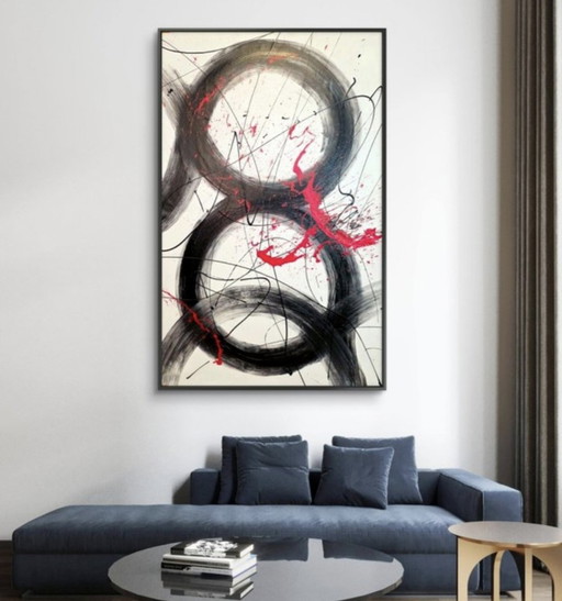 Michael Lenar - composition abstraite XXL