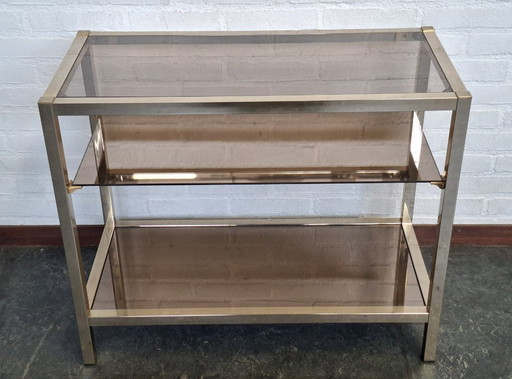 console de style Hollywood Regency