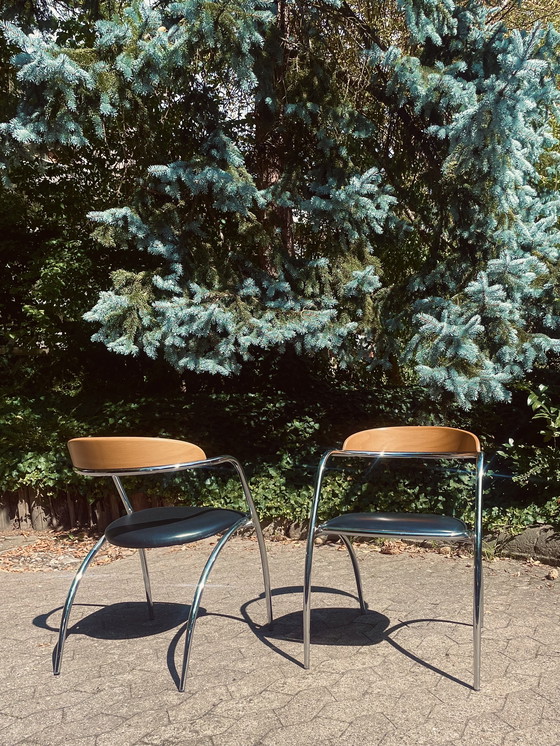 Image 1 of Vintage Italian Effezeta chairs