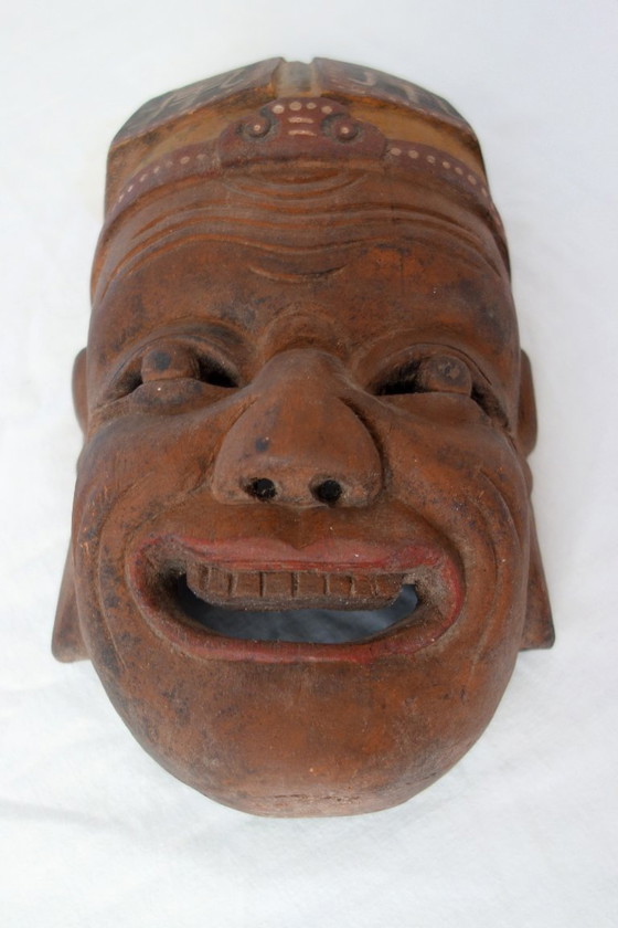 Image 1 of Maschera teatrale Nuo, Cina, XX secolo