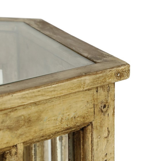 Sechseckige Vitrine CASE – Glas, Metall (photo 5 of 9)