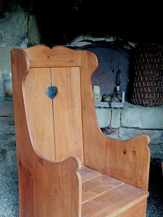 Coppia di Poltrone rustiche – Legno (photo 10 of 11)
