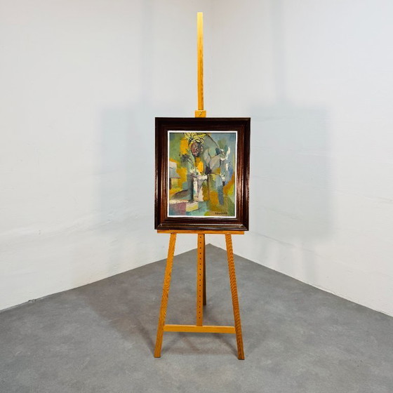 Image 1 of Francois Desnoyer (1894-1972) Olie op doek.