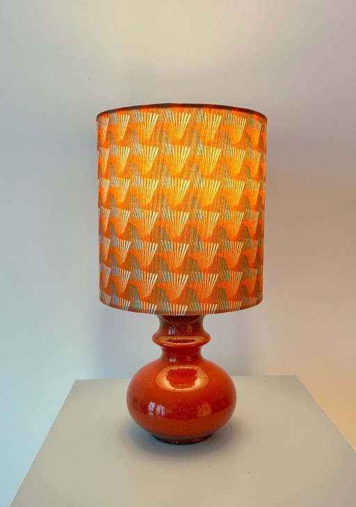 Pop Art vintage table lamp - upcycled from a Steuler vase by Cari Zalloni
