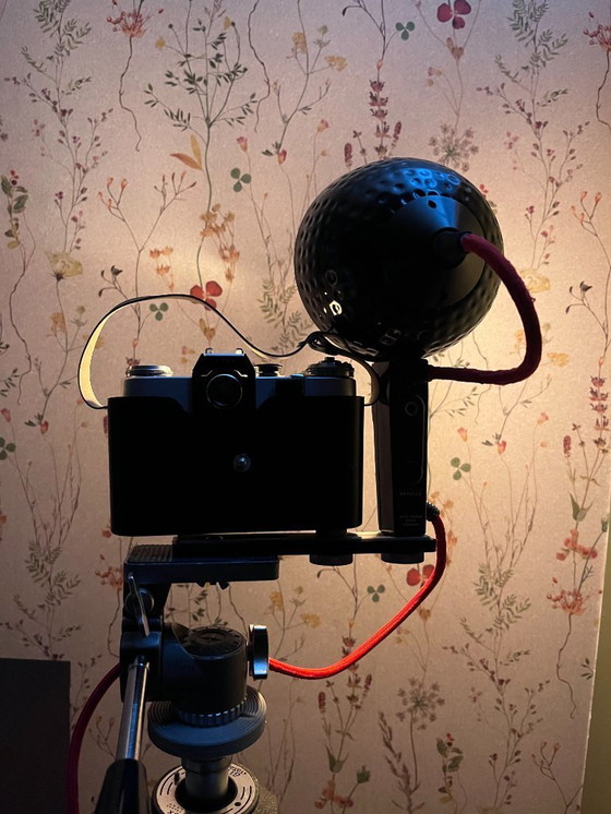 Image 1 of Design USSR Camera built-in lamp on tripod
