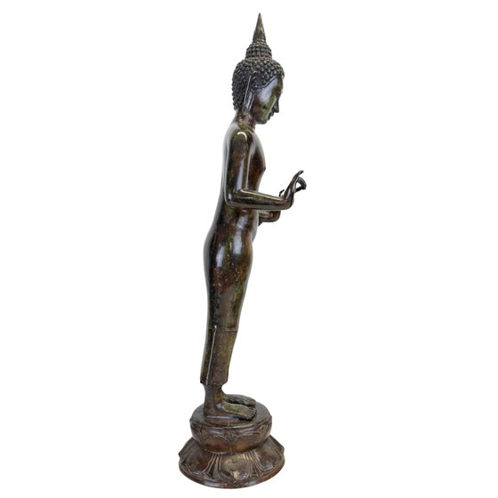 Buda javanés antiguo – Estilo Majapahit Revival – Vitarka Mudra – Esculturas (photo 3 of 11)