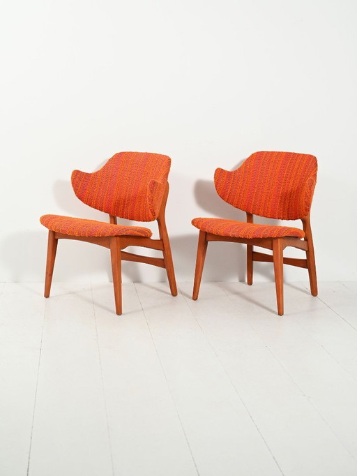 Coppia di poltrone "306" di Jens Hjorth