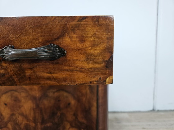 Image 1 of Nachtkastjes in Art Deco-stijl uit de jaren 50