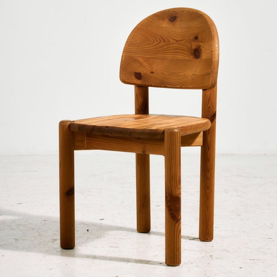 Image 1 of MK11071 Set da pranzo in pino di Rainer Daumiller per Hirtshals Savvaerk, set di 7 persone