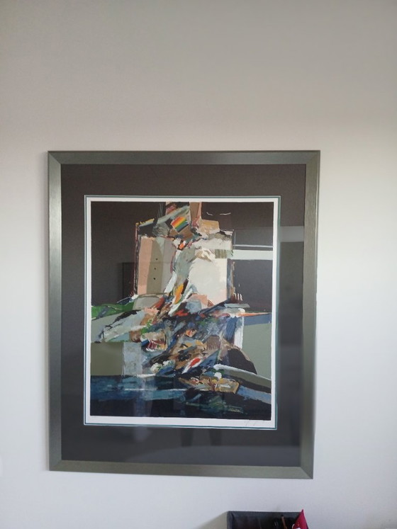 Lithograph – Lithographs & prints, Glass (photo 5 of 5)