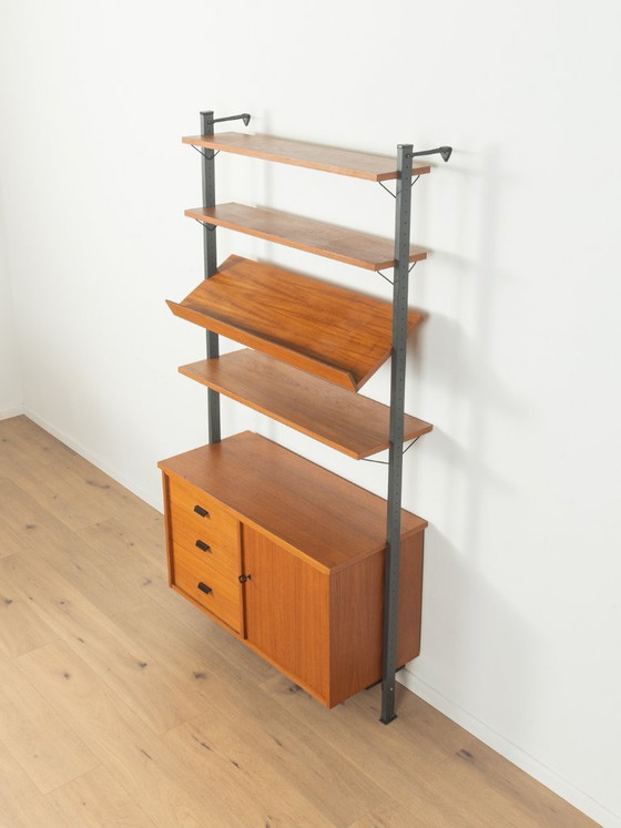 Estantería de pared de los años 60, Olof Pira, Planmöbel – Estanterías de pared, Metal, Wood (photo 14 of 14)