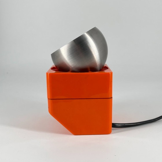 OSRAM Minispot 41601 Space Age Tafellamp in Oranje, Duitsland jaren 70 – Tafellampen, Plastic, Metal (photo 6 of 12)