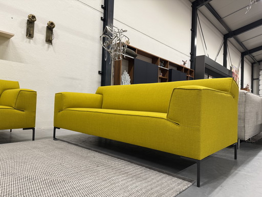 Design on Stock Bloq Bench 2.5-Seater Ploughwool 66