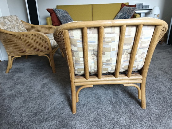 Image 1 of 2 fauteuils Rohe Lounge avec coussins