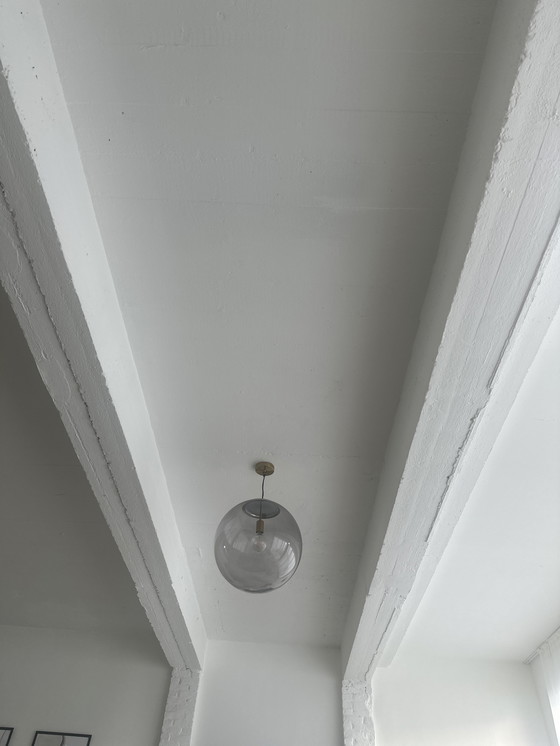 Image 1 of Hanglamp Grote met Goud en Grijs