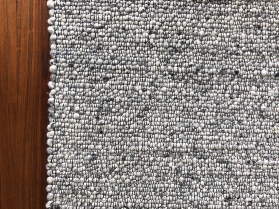 Image 1 of Tappeto in lana Perletta Gravel 450x225 - come nuovo!