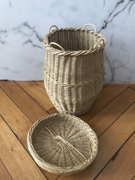 Image 1 of Rattan Storage Basket