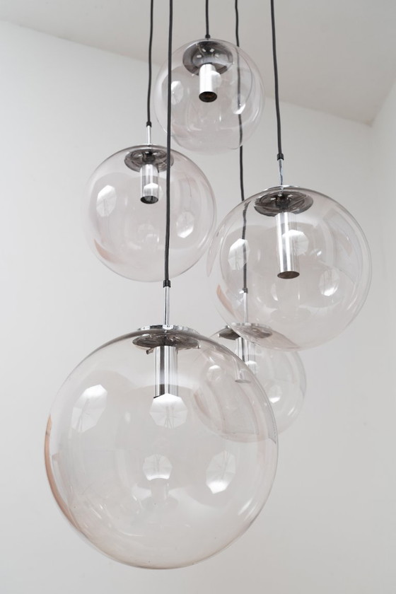 Image 1 of Lampada da soffitto di Glashütte Limburg