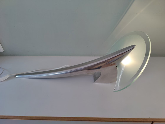Image 1 of Alien Wall Lamp, Designed by Joan Auger and Produced by Taller Uno / Metalarte in Spain in the 1980s